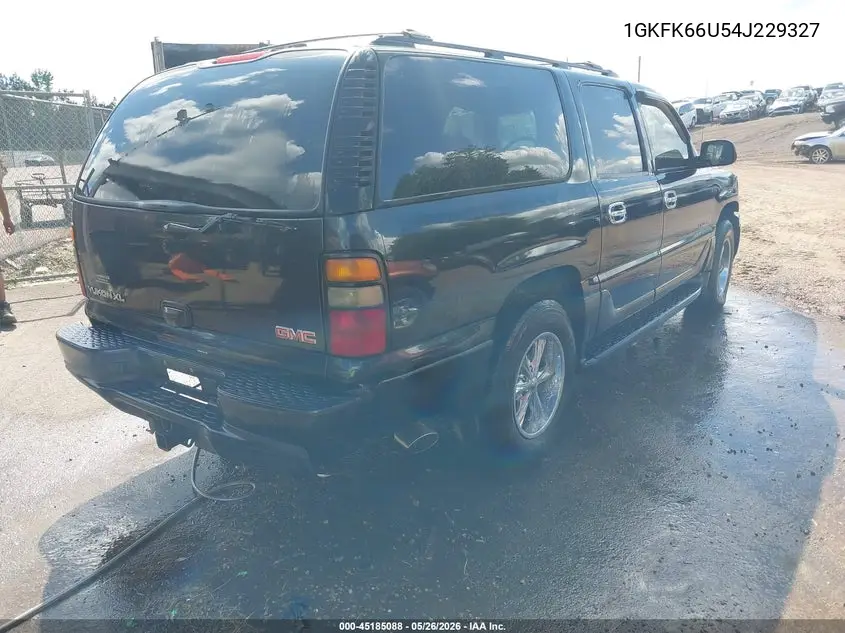 2004 GMC Yukon Xl 1500 Denali VIN: 1GKFK66U54J229327 Lot: 45185088