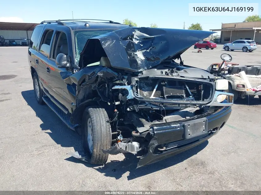 2004 GMC Yukon Denali VIN: 1GKEK63U64J169199 Lot: 45578223