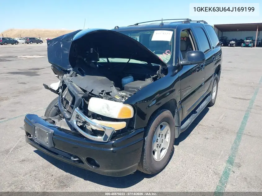 2004 GMC Yukon Denali VIN: 1GKEK63U64J169199 Lot: 45578223