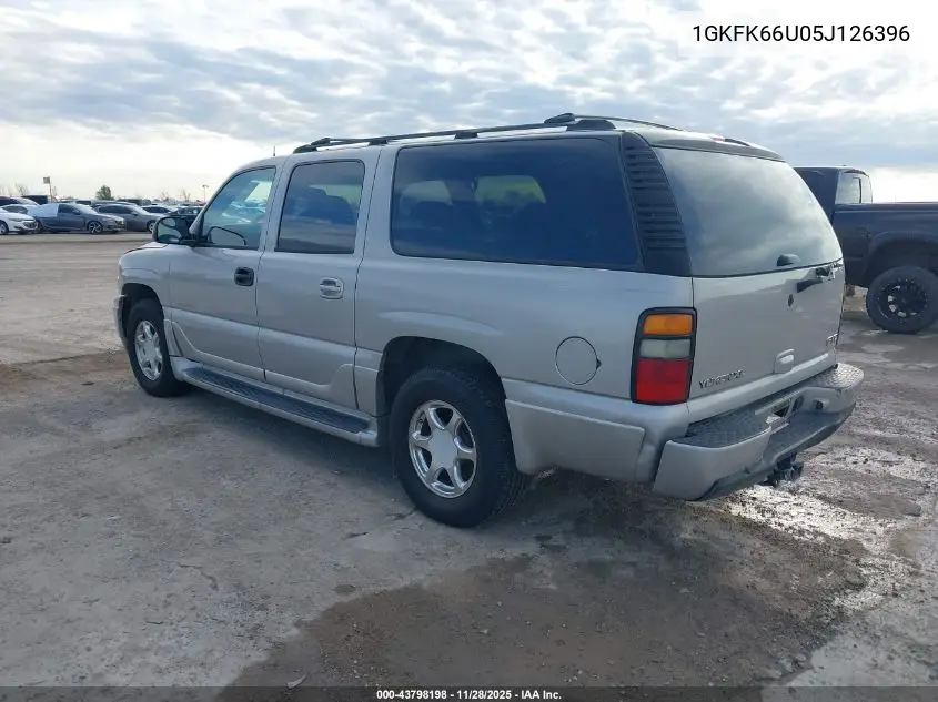 1GKFK66U05J126396 2005 GMC Yukon Xl 1500 Denali