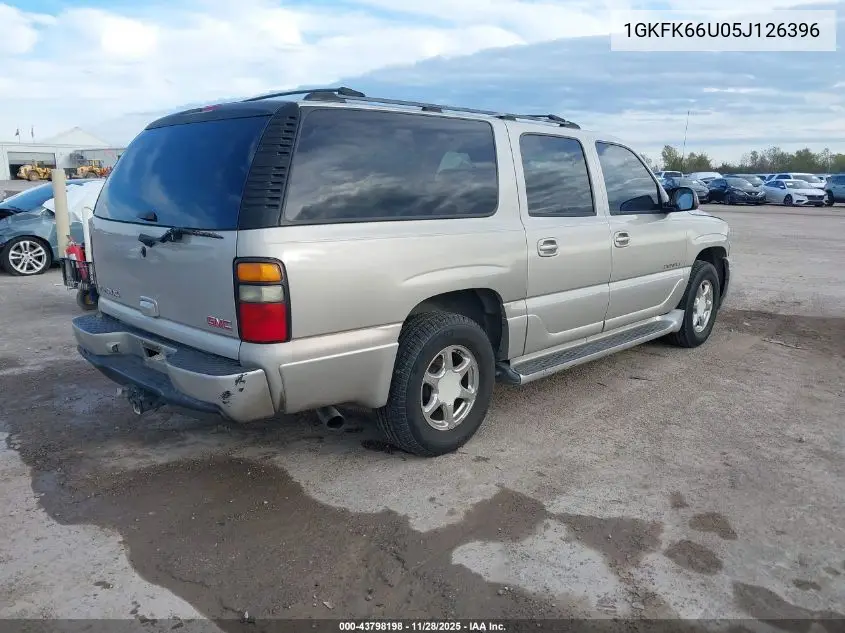 1GKFK66U05J126396 2005 GMC Yukon Xl 1500 Denali