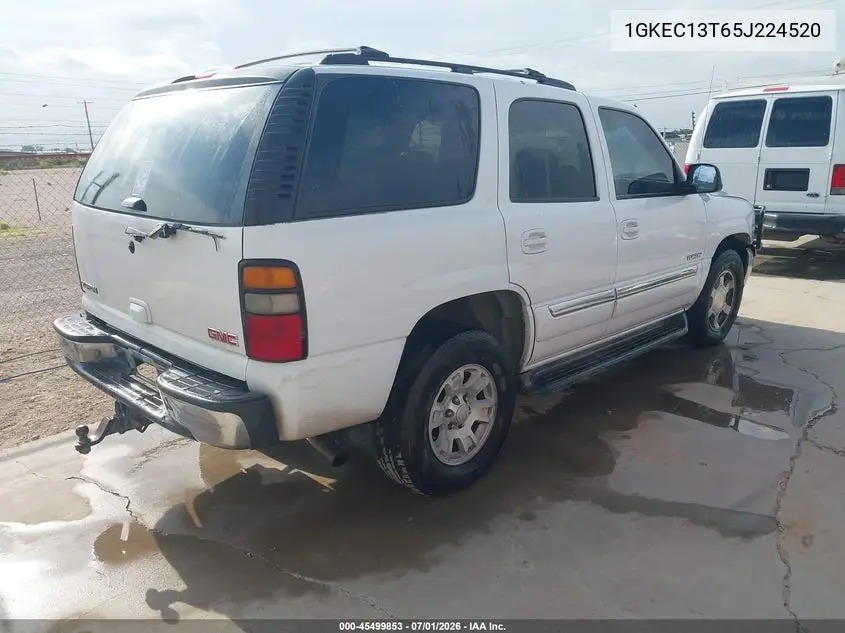 2005 GMC Yukon Slt VIN: 1GKEC13T65J224520 Lot: 45499853