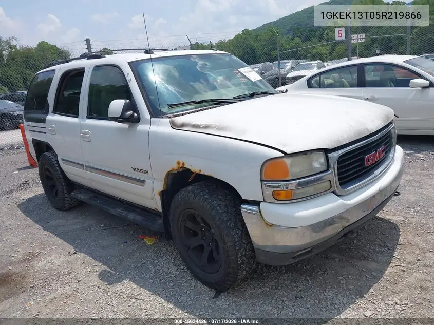 2005 GMC Yukon Slt VIN: 1GKEK13T05R219866 Lot: 45634426