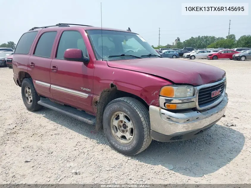 2006 GMC Yukon Slt VIN: 1GKEK13TX6R145695 Lot: 45625488