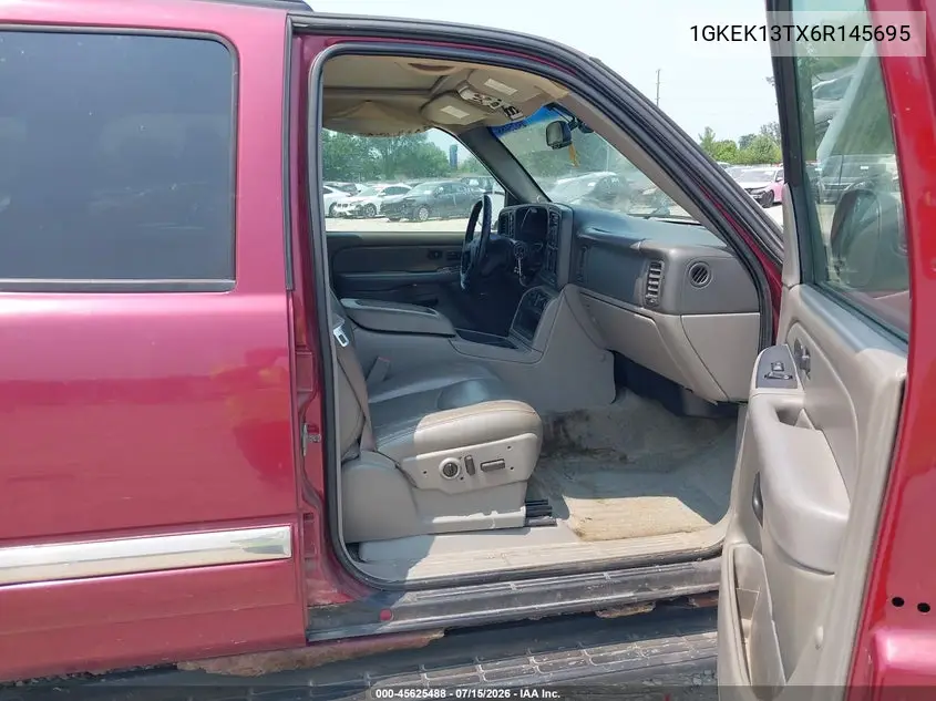 2006 GMC Yukon Slt VIN: 1GKEK13TX6R145695 Lot: 45625488
