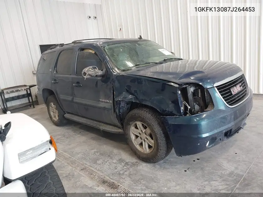 2007 GMC Yukon Slt VIN: 1GKFK13087J264453 Lot: 45457762