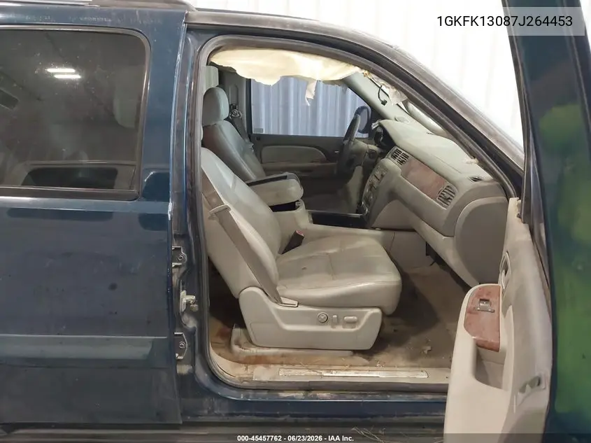 2007 GMC Yukon Slt VIN: 1GKFK13087J264453 Lot: 45457762