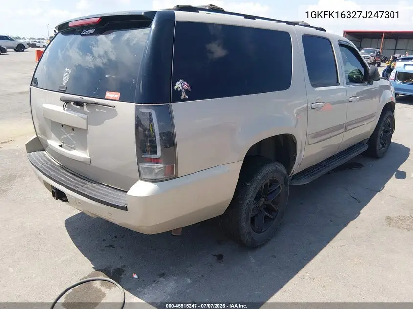 2007 GMC Yukon Xl Slt VIN: 1GKFK16327J247301 Lot: 45515247