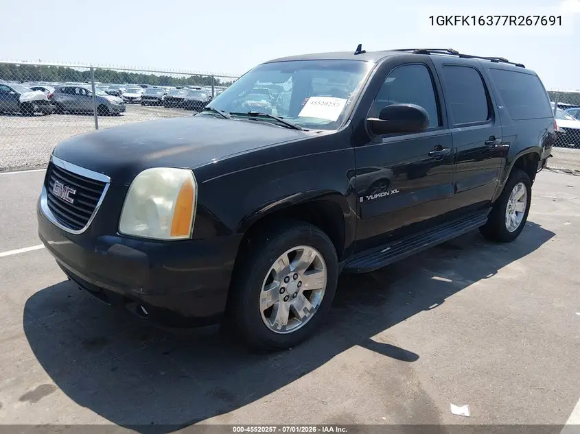 2007 GMC Yukon Xl 1500 Slt VIN: 1GKFK16377R267691 Lot: 45520257