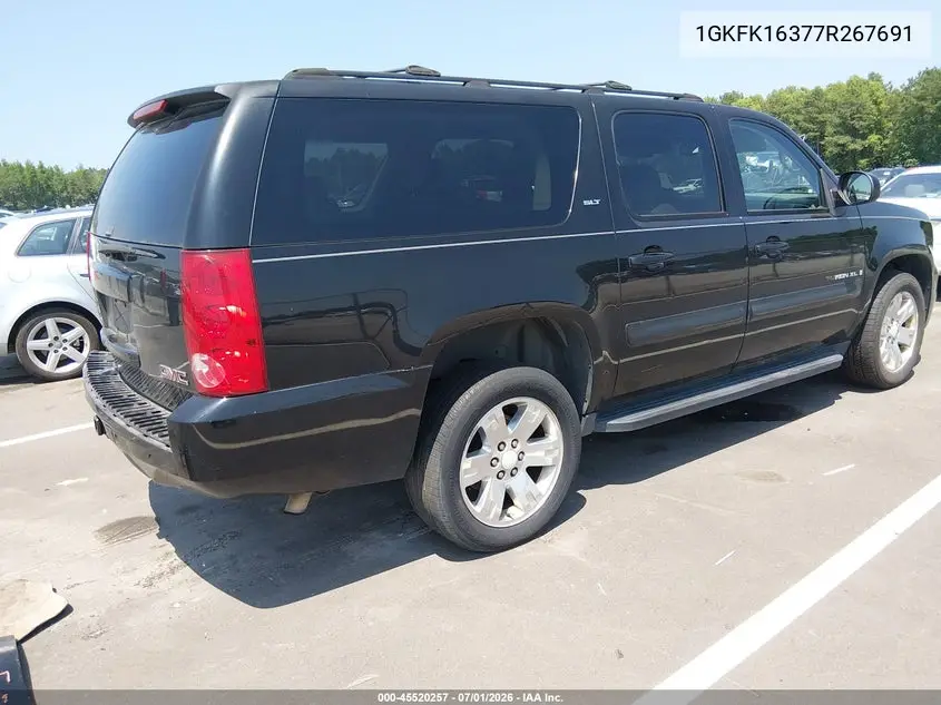 2007 GMC Yukon Xl 1500 Slt VIN: 1GKFK16377R267691 Lot: 45520257