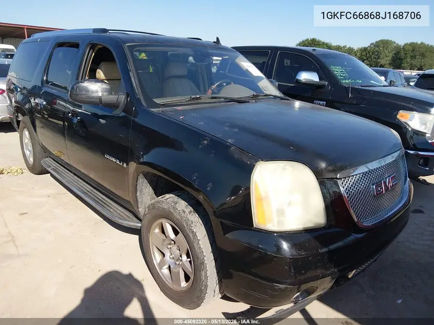 2008 GMC Yukon Xl 1500 Denali VIN: 1GKFC66868J168706 Lot: 45092320