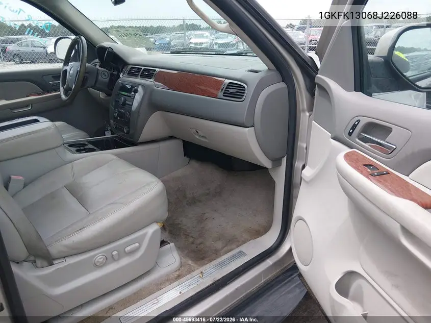 2008 GMC Yukon Slt VIN: 1GKFK13068J226088 Lot: 45693416