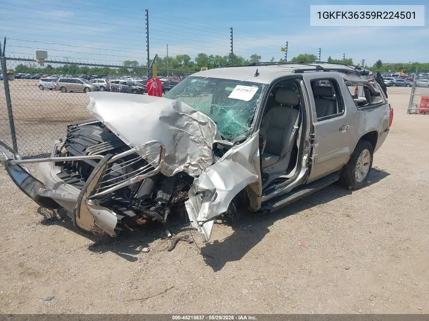 2009 GMC Yukon Xl 1500 Slt2 VIN: 1GKFK36359R224501 Lot: 45215837