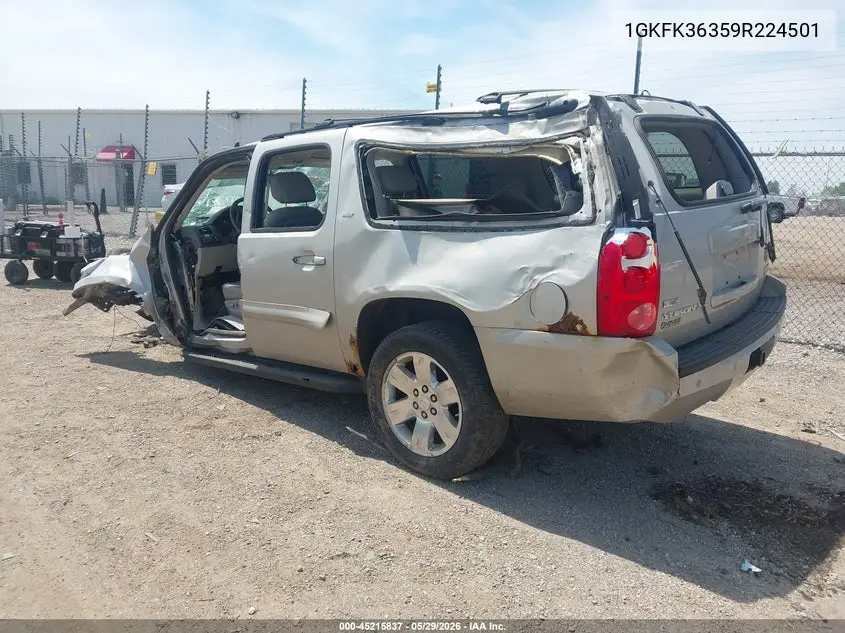 2009 GMC Yukon Xl 1500 Slt2 VIN: 1GKFK36359R224501 Lot: 45215837