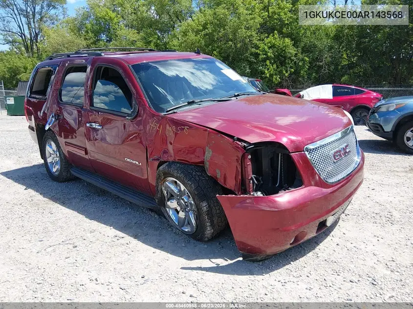 2010 GMC Yukon Slt VIN: 1GKUKCE00AR143568 Lot: 45460958