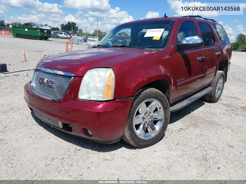 2010 GMC Yukon Slt VIN: 1GKUKCE00AR143568 Lot: 45460958