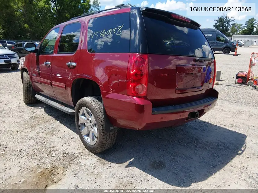 2010 GMC Yukon Slt VIN: 1GKUKCE00AR143568 Lot: 45460958