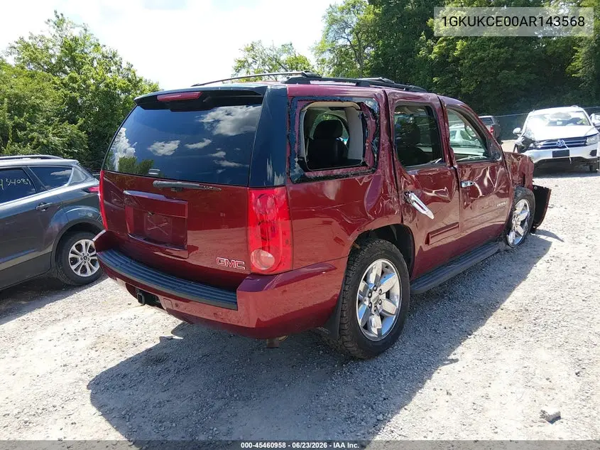 2010 GMC Yukon Slt VIN: 1GKUKCE00AR143568 Lot: 45460958