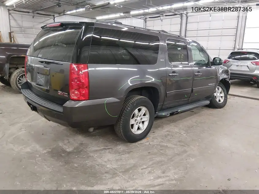 2011 GMC Yukon Xl 1500 Slt VIN: 1GKS2KE38BR287365 Lot: 45227811