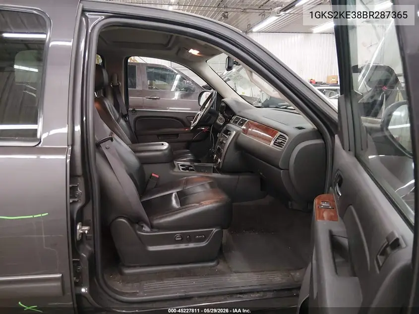 2011 GMC Yukon Xl 1500 Slt VIN: 1GKS2KE38BR287365 Lot: 45227811