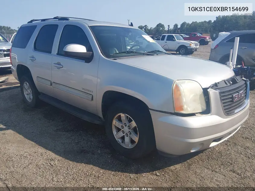 2011 GMC Yukon Slt VIN: 1GKS1CE0XBR154699 Lot: 45333408