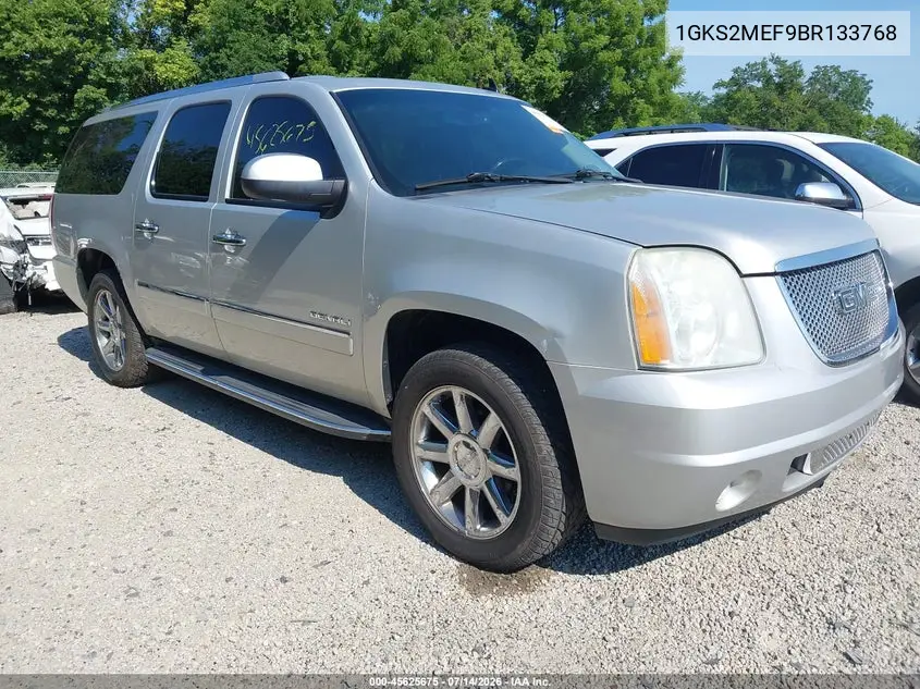 2011 GMC Yukon Xl 1500 Denali VIN: 1GKS2MEF9BR133768 Lot: 45625675