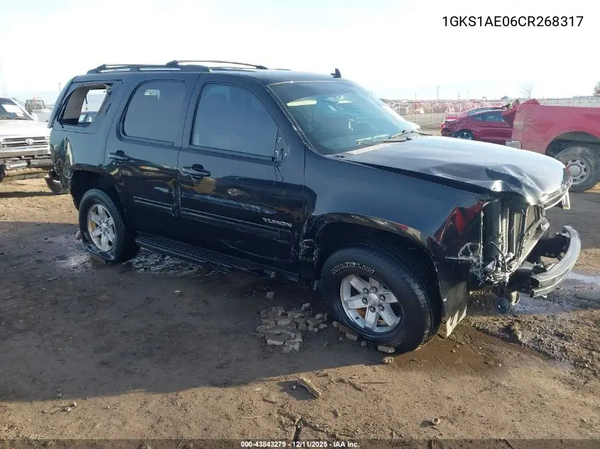 1GKS1AE06CR268317 2012 GMC Yukon Sle