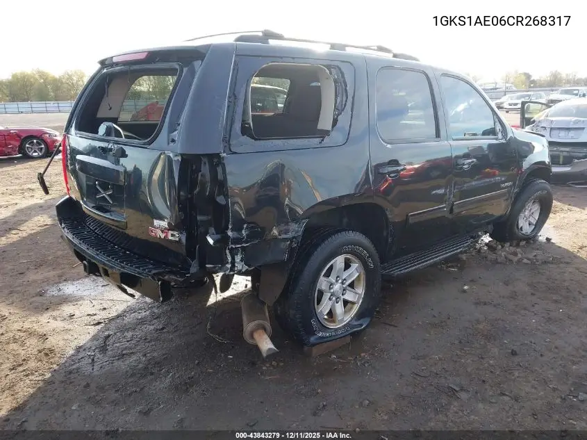1GKS1AE06CR268317 2012 GMC Yukon Sle