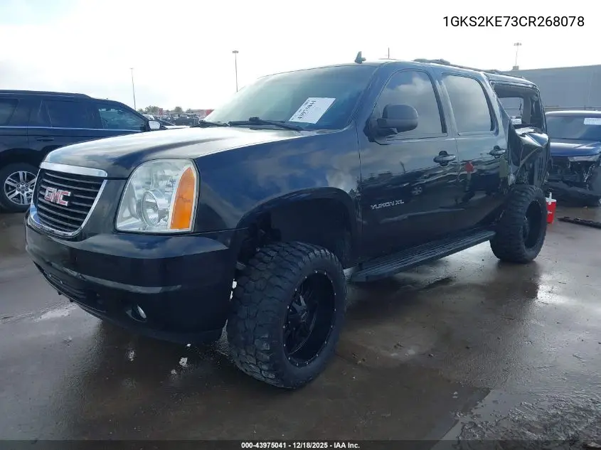 1GKS2KE73CR268078 2012 GMC Yukon Xl 1500 Slt