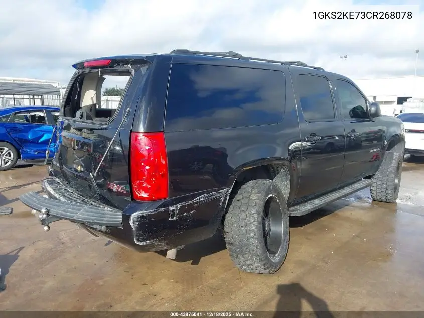 1GKS2KE73CR268078 2012 GMC Yukon Xl 1500 Slt