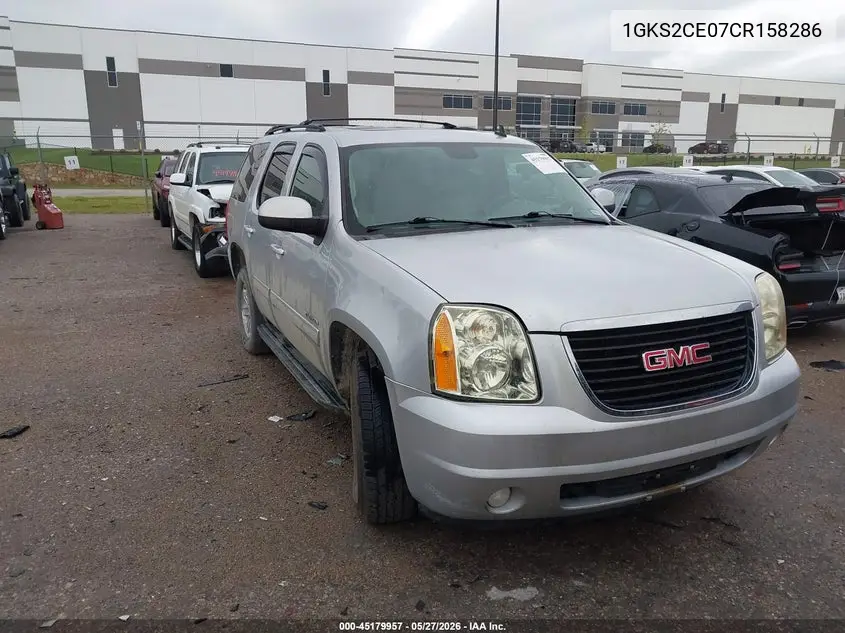 2012 GMC Yukon Slt VIN: 1GKS2CE07CR158286 Lot: 45179957