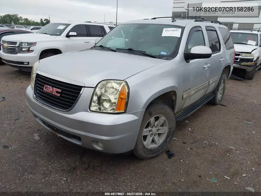 2012 GMC Yukon Slt VIN: 1GKS2CE07CR158286 Lot: 45179957