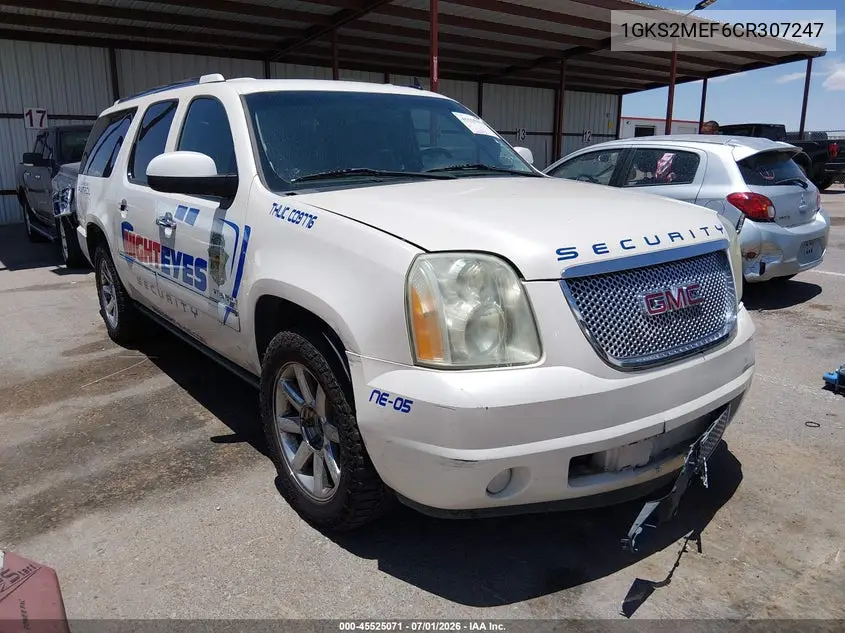 2012 GMC Yukon Xl 1500 Denali VIN: 1GKS2MEF6CR307247 Lot: 45525071