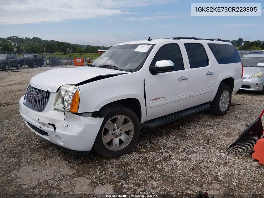 2012 GMC Yukon Xl 1500 Slt VIN: 1GKS2KE73CR223805 Lot: 45616330