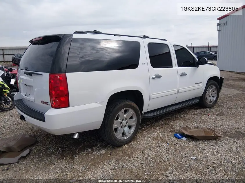 2012 GMC Yukon Xl 1500 Slt VIN: 1GKS2KE73CR223805 Lot: 45616330