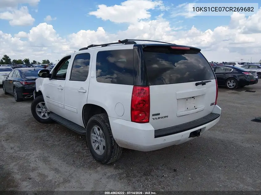 2012 GMC Yukon Slt VIN: 1GKS1CE07CR269682 Lot: 45624222