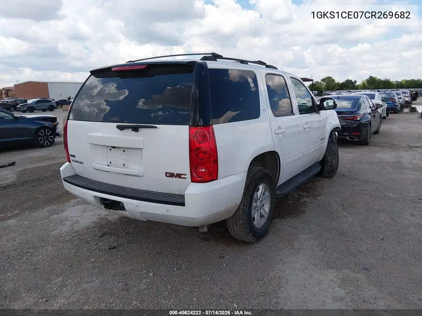 2012 GMC Yukon Slt VIN: 1GKS1CE07CR269682 Lot: 45624222