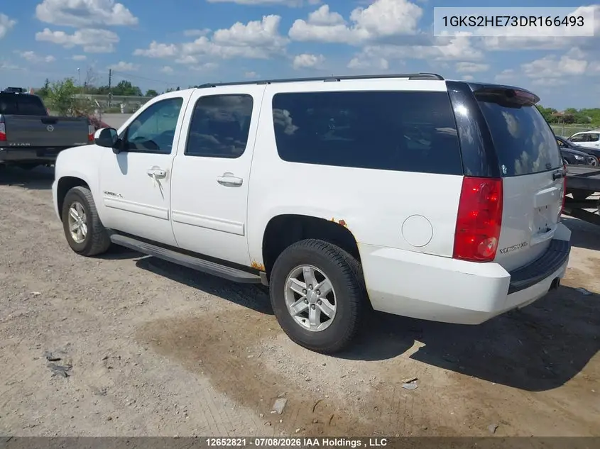 2013 GMC Yukon Xl 1500 Sle VIN: 1GKS2HE73DR166493 Lot: 12652821