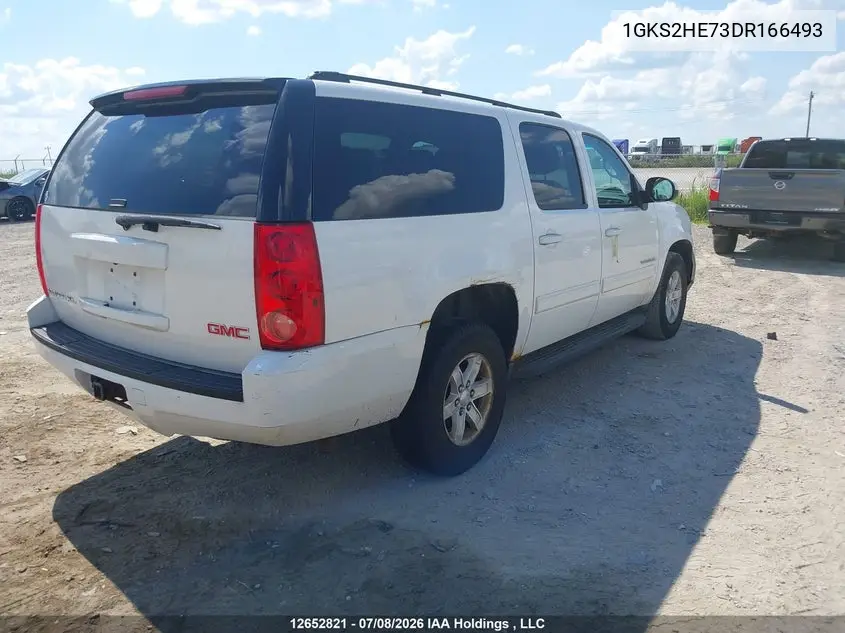 2013 GMC Yukon Xl 1500 Sle VIN: 1GKS2HE73DR166493 Lot: 12652821