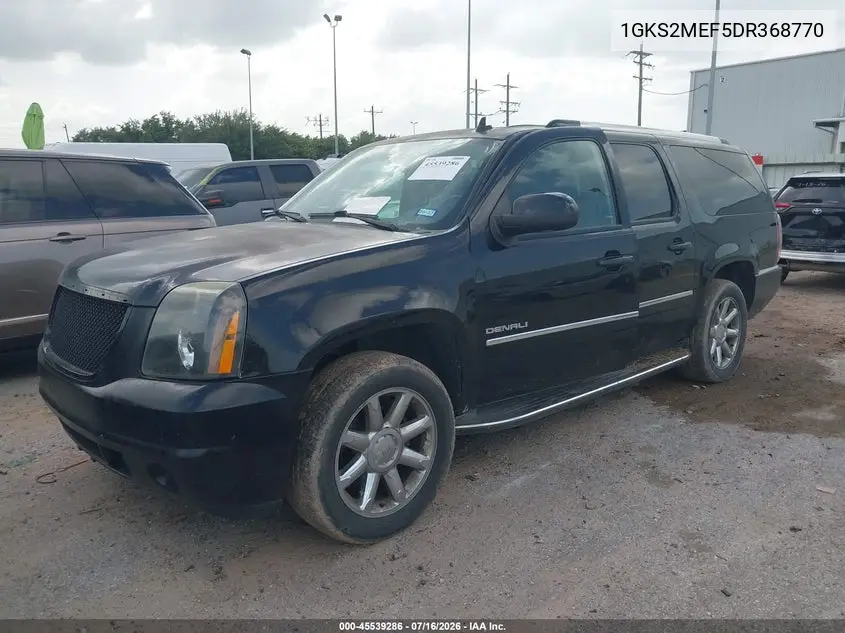 2013 GMC Yukon Xl 1500 Denali VIN: 1GKS2MEF5DR368770 Lot: 45539286
