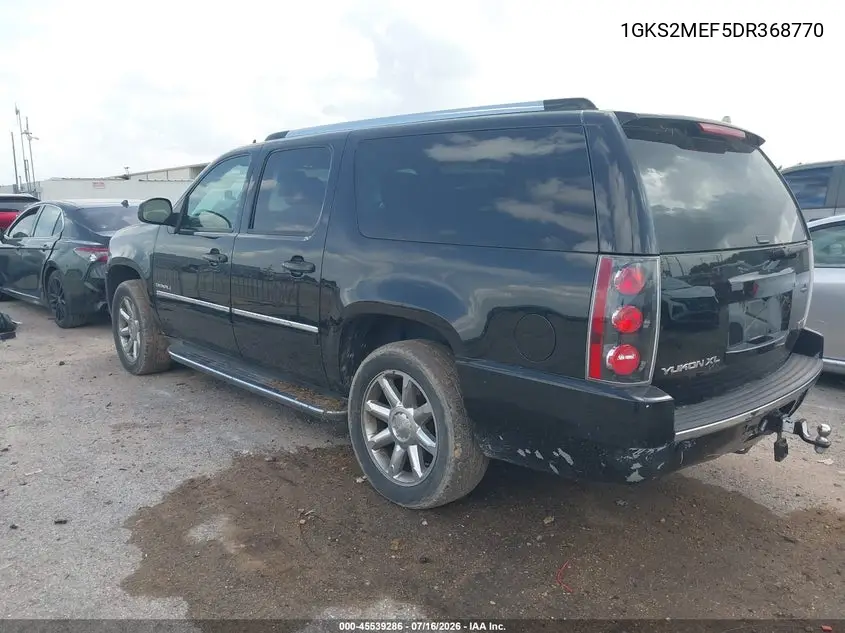 2013 GMC Yukon Xl 1500 Denali VIN: 1GKS2MEF5DR368770 Lot: 45539286