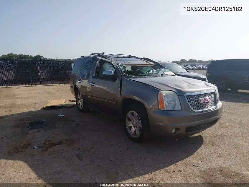 2013 GMC Yukon Slt VIN: 1GKS2CE04DR125182 Lot: 45629822