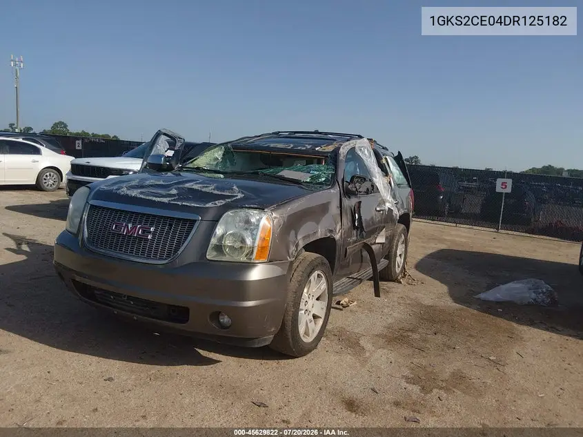 2013 GMC Yukon Slt VIN: 1GKS2CE04DR125182 Lot: 45629822