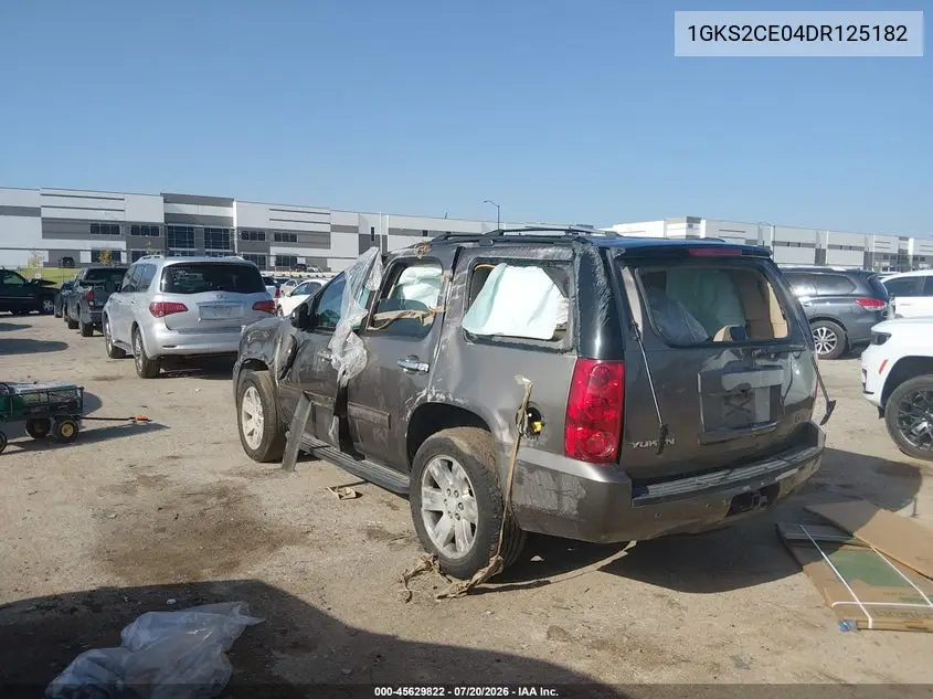 2013 GMC Yukon Slt VIN: 1GKS2CE04DR125182 Lot: 45629822