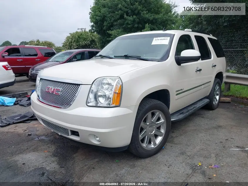 2013 GMC Yukon Denali VIN: 1GKS2EEF6DR329708 Lot: 45648863
