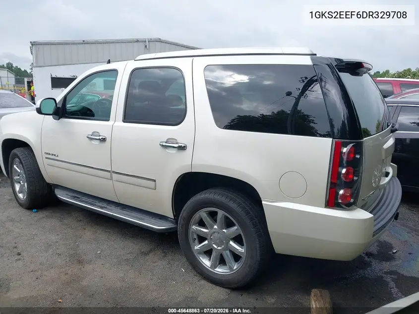 2013 GMC Yukon Denali VIN: 1GKS2EEF6DR329708 Lot: 45648863