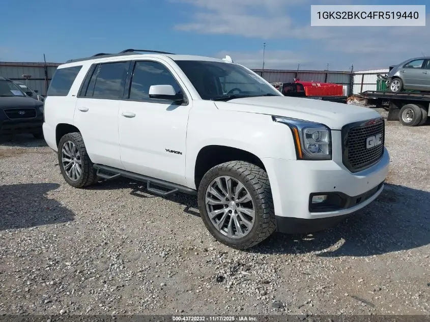 1GKS2BKC4FR519440 2015 GMC Yukon Slt