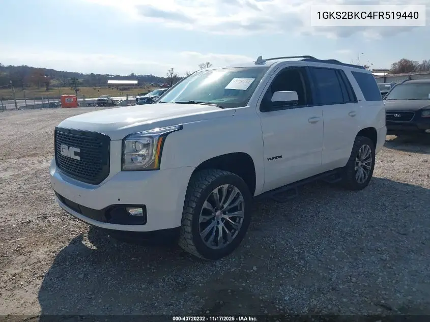 1GKS2BKC4FR519440 2015 GMC Yukon Slt