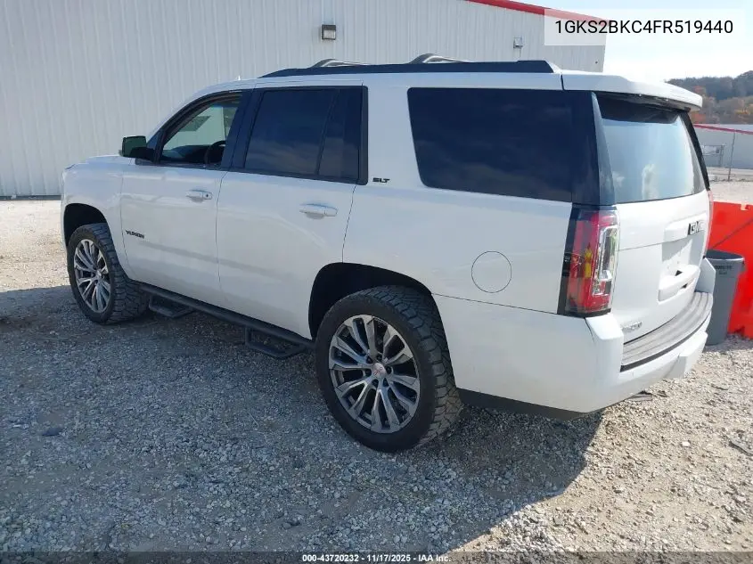 1GKS2BKC4FR519440 2015 GMC Yukon Slt