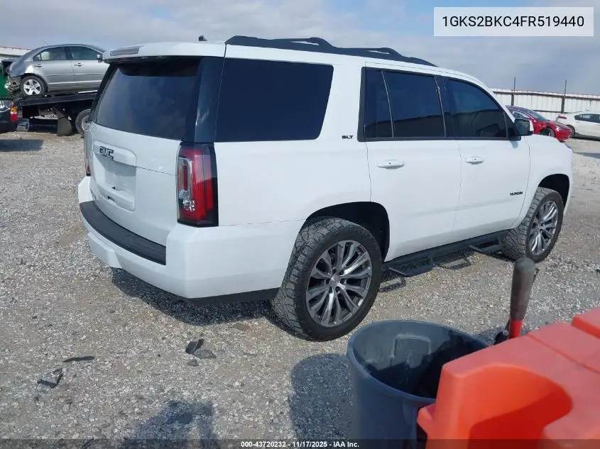 1GKS2BKC4FR519440 2015 GMC Yukon Slt